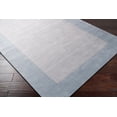 thumbnail image 2 of Surya Mystique Area Rug M-305 Light Blue Solid Border 9' x 9' Square, 2 of 6