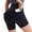 Black, variant on Biker Shorts Women with Pockets -High Waisted Workout Spandex Tummy Control Gym Running Yoga Shorts