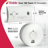 Kidde 10 Year Smoke Alarm and Carbon Monoxide Value Pack, Models i1040 ...