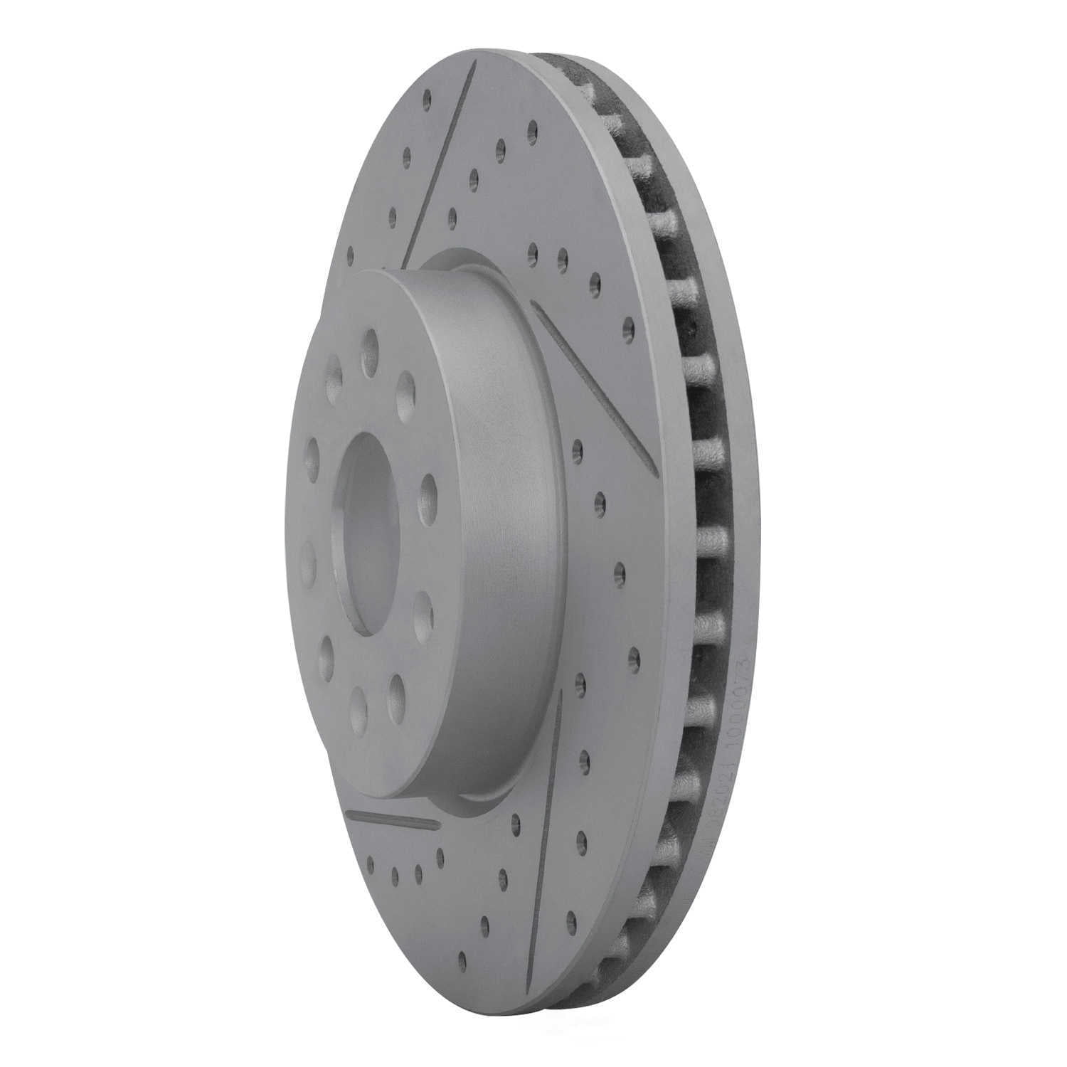 Dynamic Friction Company 830-46038L DFC Geoperformance Rotor - Drilled and Slotted