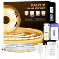 thumbnail image 1 of Tira de Luz LED PAUTIX Blanco Cálido Super Brillante 10 m Regulable Compatible con Alexa y Google As, 1 of 8