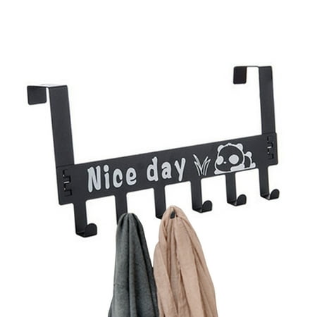 

Careslong Key Holder Wall Mounted 6 Hook Key Rack Coat Hat Hanger Organize
