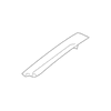 Genuine OE Mitsubishi Drip Molding - MR557808