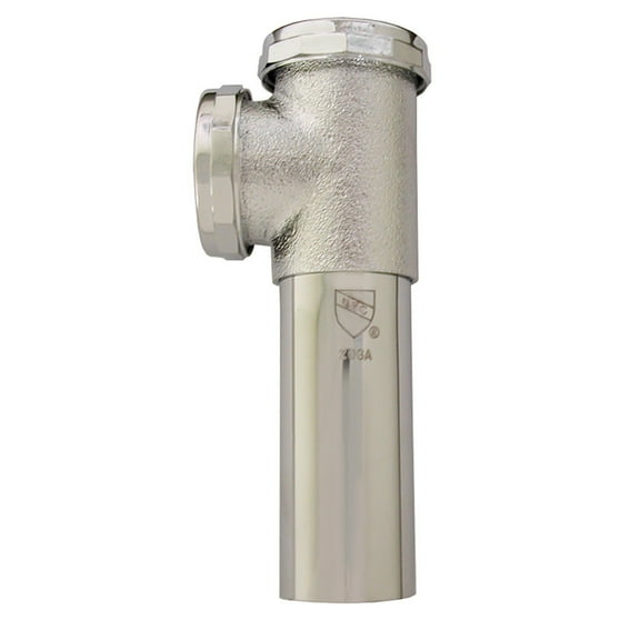 Jones Stephens P38024 1 1/2 Sj End Outlet Tee 20 Ga - Chrome