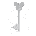 thumbnail image 3 of Disney 50th Mickey The Main Attraction Space Mountain Opening Ceremony Key New, 3 of 5