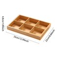thumbnail image 3 of HBFAGFB Wooden Tea Bag Organizer with 6 Slots, Countertop Holder Box, 3 of 6