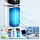 thumbnail image 5 of Aires acondicionadores portátiles 9.5 '' Ventilador de Torre pequeño de Alto Alto Portable portátil con 300 ml de Cuero de Agua Enfriador de Aire 6H Ventilador de vegibles insultos sin Viento d, 5 of 5