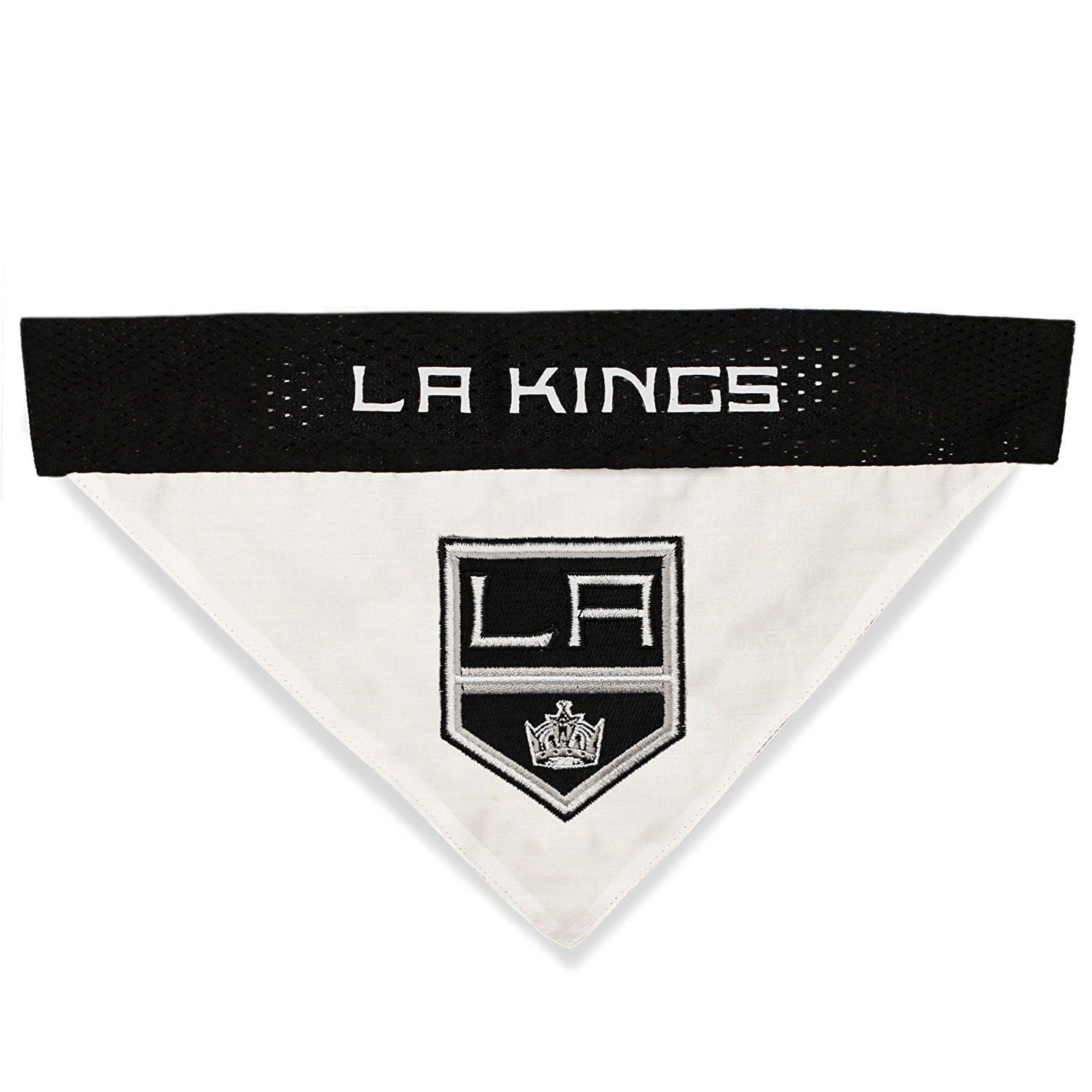 Pets First NHL Los Angeles Kings Bandana! NEW Reversible Pet Bandana - 2 sided Premium Bandanna