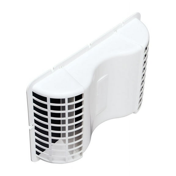 Deflect-O Undereave Vent 2-1/4 " H X 7 " W X 10-1/8 " L, 4-13/16 " White