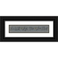 thumbnail image 1 of Shamp, Cindy 18x6 Black Ornate Wood Framed with Double Matting Museum Art Print Titled - Live Well, 1 of 4