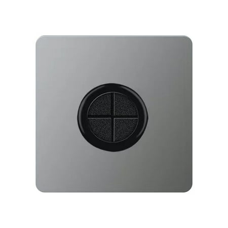 

1Pcs Wiring Accessories 86Type With Outlet Hole With Rubber Pad Cable Socket Panel Cable Cover Wall Blank Panel Decorative Cover GREY 21MM