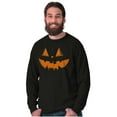 thumbnail image 4 of Classic Halloween Pumpkin Costume Long Sleeve TShirt Men Women Brisco Brands M, 4 of 6
