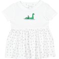 thumbnail image 3 of Inktastic Nessie Shark Girls Baby Dress, 3 of 5
