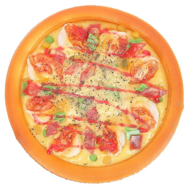 Artificial Pizza Fake Pizza Model Restaurant Pizza Prop Pretend Play Food Prop
