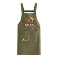 thumbnail image 2 of Hometravel Kitchen Apron, Water-Repellent Adult Cooking Apron Full Length, Long Stain-Resistant Work Apron for Home Kitchen, Dining, Chef, Waitstaff, 2 of 7