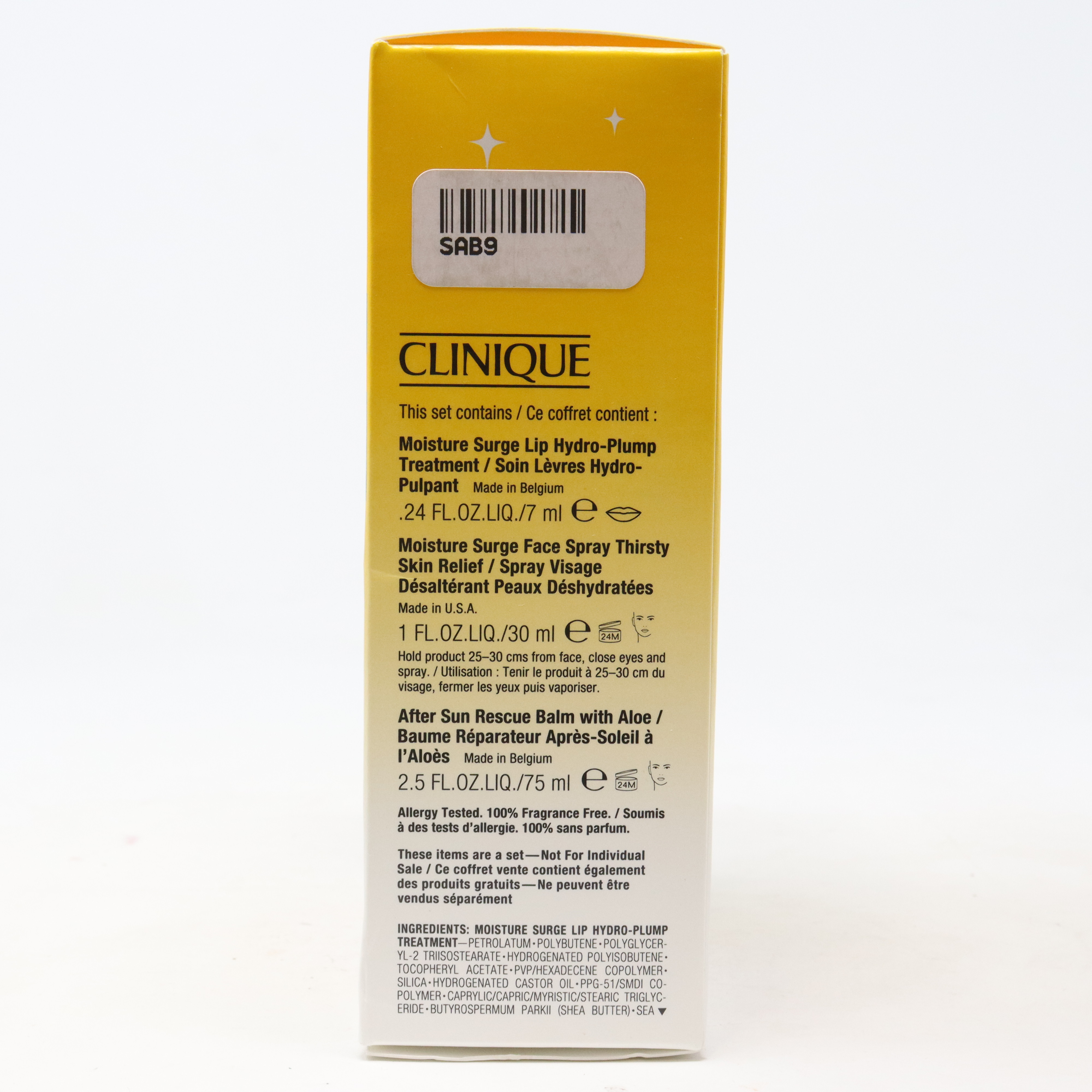 Clinique Post-Sun 101 3 Pcs Set  / New With Box - image 2 of 2