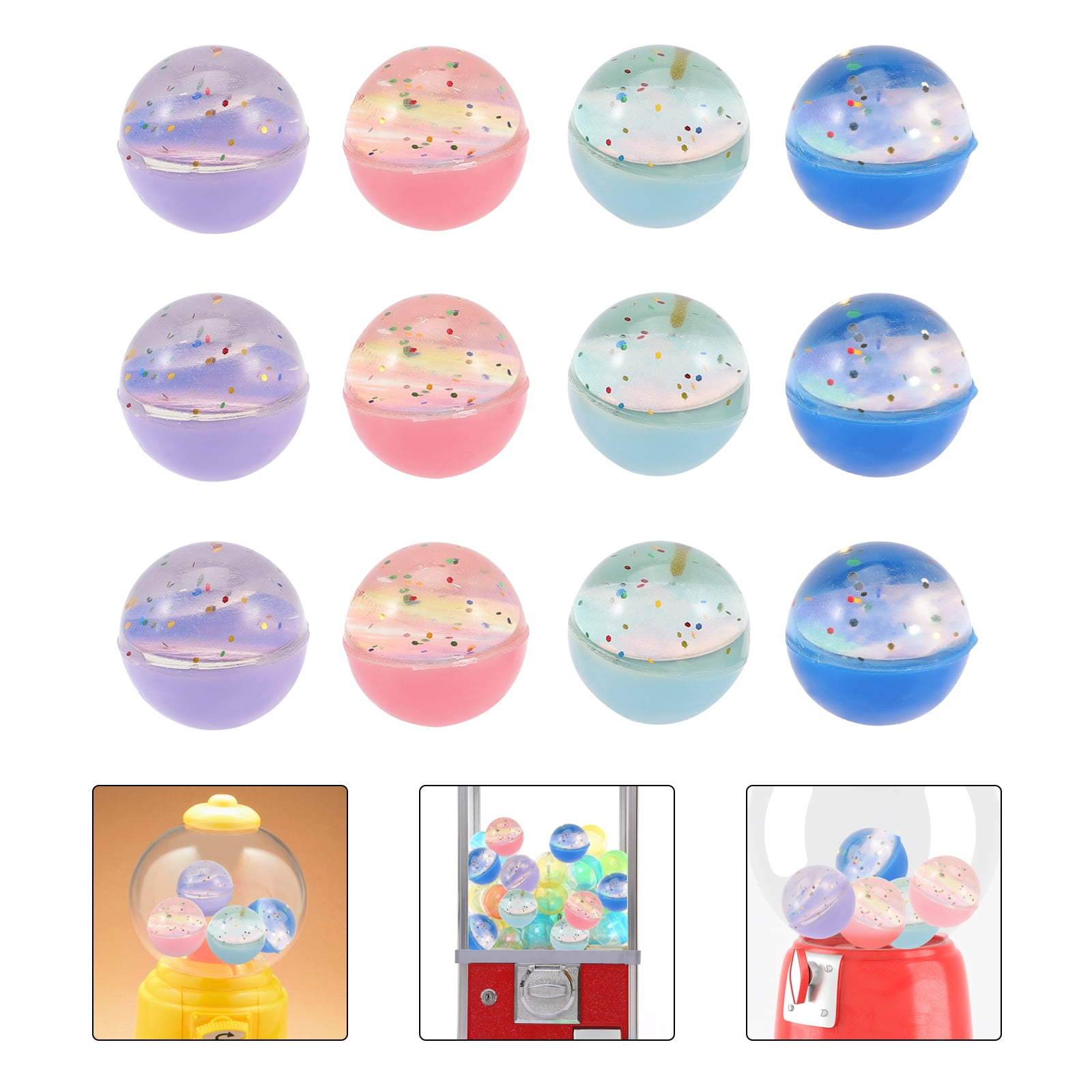 20 Balles Rebondissantes En Caoutchouc - Pour Enfants - Remplissage Piñata, Jeu