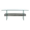 thumbnail image 3 of SAFAVIEH Kayley Retro 2 Tier Glass Coffee Table, Black Oak, 3 of 9