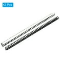 thumbnail image 3 of Unique Bargains 2pcs 20' Cable Raceway 20mm Dia Cord Cover Hider Cable Management with Buckle & Scale, Black, 3 of 5