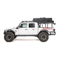 thumbnail image 2 of Fits 2020-2023 Jeep Gladiator JT Fab Fours Roof Rack JTOR-02-1 Overland Racks; Direct Fit; Powder Coated; Black; 11 Gauge Plate Steel; With Tie Down Points And Integrated Light Pod Mounts, 2 of 6
