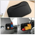 thumbnail image 4 of OUNONA 2pcs Vehicle Dining Table Plastic Black Foldable Storage For Outdoor Picnics, 4 of 7