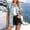 3#Multicolor, variant on Women's Collared Short Sleeve Button Down Shirt,Casual Print Loose Casual Blouse,Multicolor,Women's Plus Size XXXL