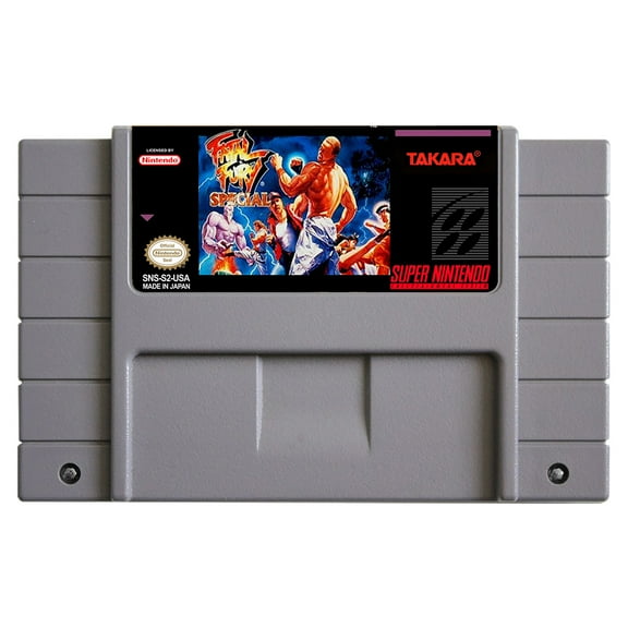 SNES Games Cartridge Fatal Fury Special