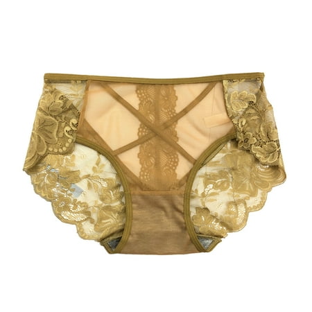 Xiaoxatg Sexy Panties for Women Lace Panties For Women Lace Panty Sexy Hollow Out Panties Lingerie For Women Sexy Underwear Ladies No Show Underwear