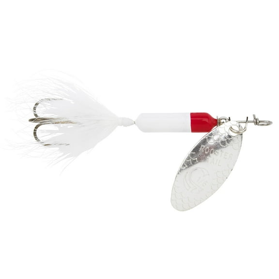 Yakima Rooster Tail 1/16oz White Red Head