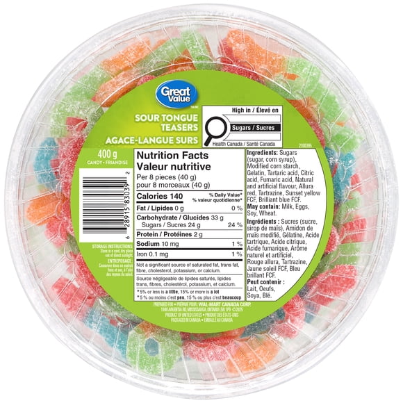 Great Value Sour Tongue Teasers