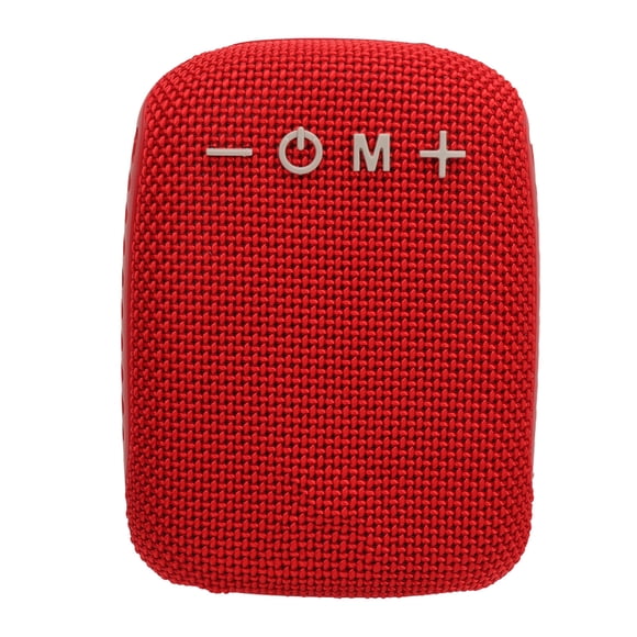 Waterproof Speaker with Serial Connection for Outdoor Sports, Memory Card, FM Radio, Compatible with Cell Phones and Tablets