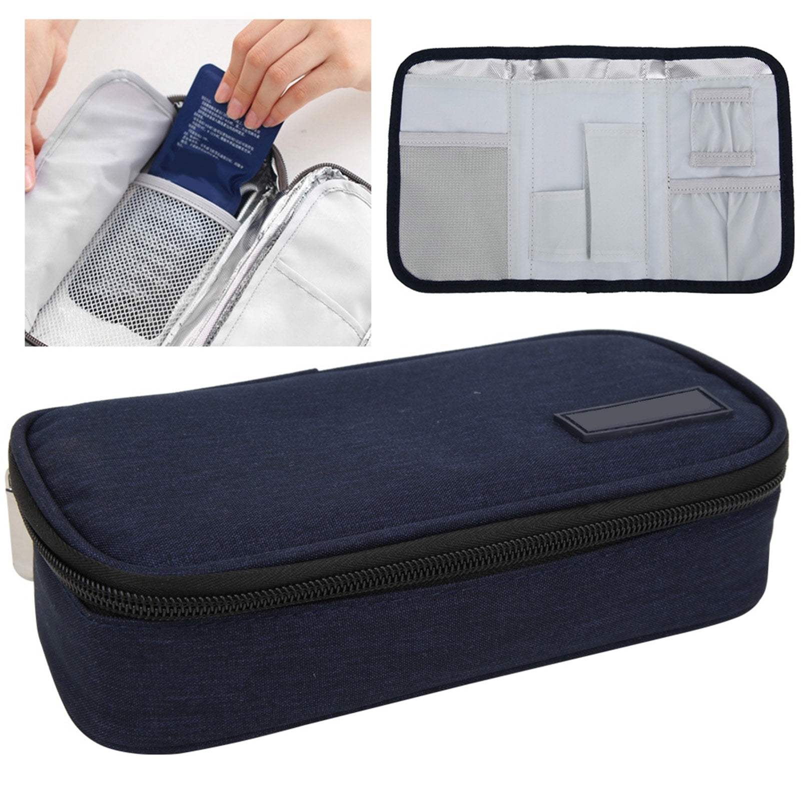 Kritne Insulin Cooling Bag Refrigerated Ice Pack Medical Cooler Travel