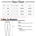 thumbnail image 3 of Fesfesfes Dressy Pants for Women Casual Pure Cotton Drawstring Pants Comfortable Home Loose Flowy Straight Leg Trousers, 3 of 4