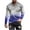Purple, variant on Qingpeng 3D Graphic Printing Pullover for Men Casual Long Sleeve Crewneck Shirts Plus Size Slim Fit Workout Tops Streetwear