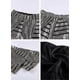 thumbnail image 5 of Women High Waist Wide Leg Palazzo Lounge Pants Sequin Bell Bottoms Trousers, 5 of 5