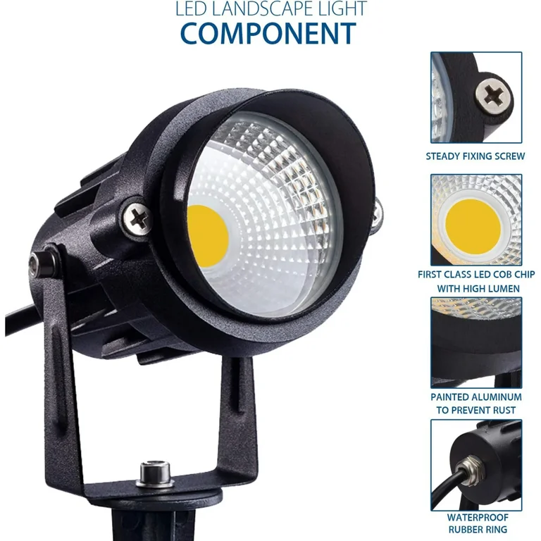 BN-LINK Outdoor Landscape Spotlights, 5W Warm White, 2 Pack photo 3