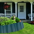 SEXAGESIMO Flexible Plastic Garden Edging Border Roll for Flower Beds
