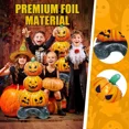 thumbnail image 3 of Happy Halloween Balloon Kit Aluminum Foil Pumpkin Party Balloons Decor Kids Gift, 3 of 6