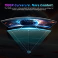 thumbnail image 4 of KTC H32S17F 32 Inch 240Hz Curved Gaming Monitor, FHD 1080P 1500R HDR Gaming PC Monitor, FreeSync, Ultra-Fast 1ms Monitor for Gamer, 3500:1 Contrast, HDMI 2.0 x 2, DisplayPort 1.4 & USB 2.0, 4 of 15