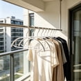 thumbnail image 6 of Plastic Clothes Hangers Set, Seamless Non Slip Thickened Space Saving Closet Hangers for Shirts Pants Coats Drying Racks 5 Pack, 6 of 6