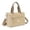 Khaki, variant on Nylon Tote Bag for Women Crossbody Shoulder Bags Messenger Purse Top Handle Satchel Handbags for Travel Work, Orange