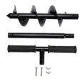 thumbnail image 2 of Hand Operated Auger Drill Bit, Garden Planting Auger Drill Bit Cold Rolled Steel T Shaped  for Bedding Plant, 2 of 7
