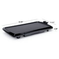 Presto CoolTouch Ceramic Electric Griddle 07030, Black, 20 inch