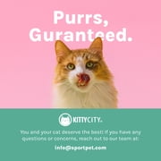 Kitty City Durable Mixed Spring Cat Print Corrugated Cat Scratching Pads, 3 pack