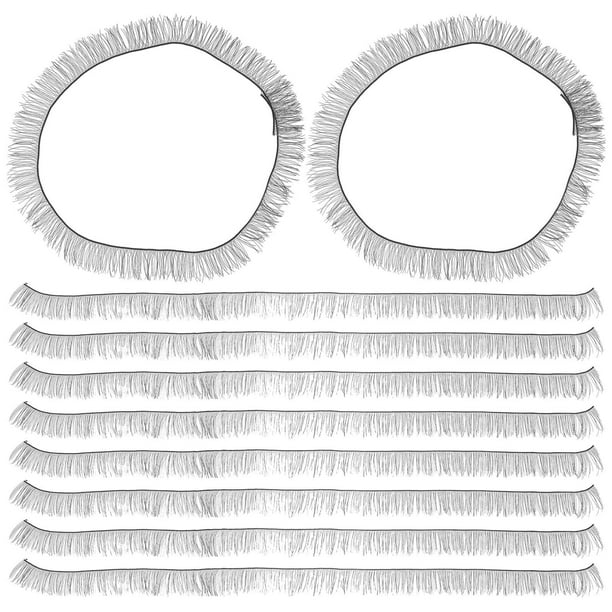 FELTECHELECTR 30 piezas de pestañas postizas para muñecas, juguetes para muñecas, pestañas postizas, accesorios para muñecas, pestañas para muñecas
