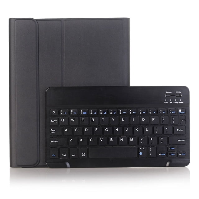 Funda protectora con ranura para lápiz y teclado Bluetooth de Apple para iPad Pro de 110,2 pulgadas de 2024, funda con luz colorida para tableta Air6