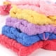 thumbnail image 5 of Paquete de 5 toallas de secado de cabello de microfibra con lazo, gorro de baño de princesa con turbante absorbente para mujer, 5 of 5