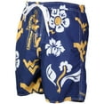 thumbnail image 2 of Men's Wes & Willy Navy West Virginia Mountaineers Floral Volley Logo Swim Trunks, 2 of 3