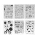 thumbnail image 2 of Sellos Transparentes, Reutilizables, 6 Unidades, Sellos De Silicona Transparente Multiusos, Decoración Artesanal Para Hacer Tarjetas Higoodz Otros, 2 of 8