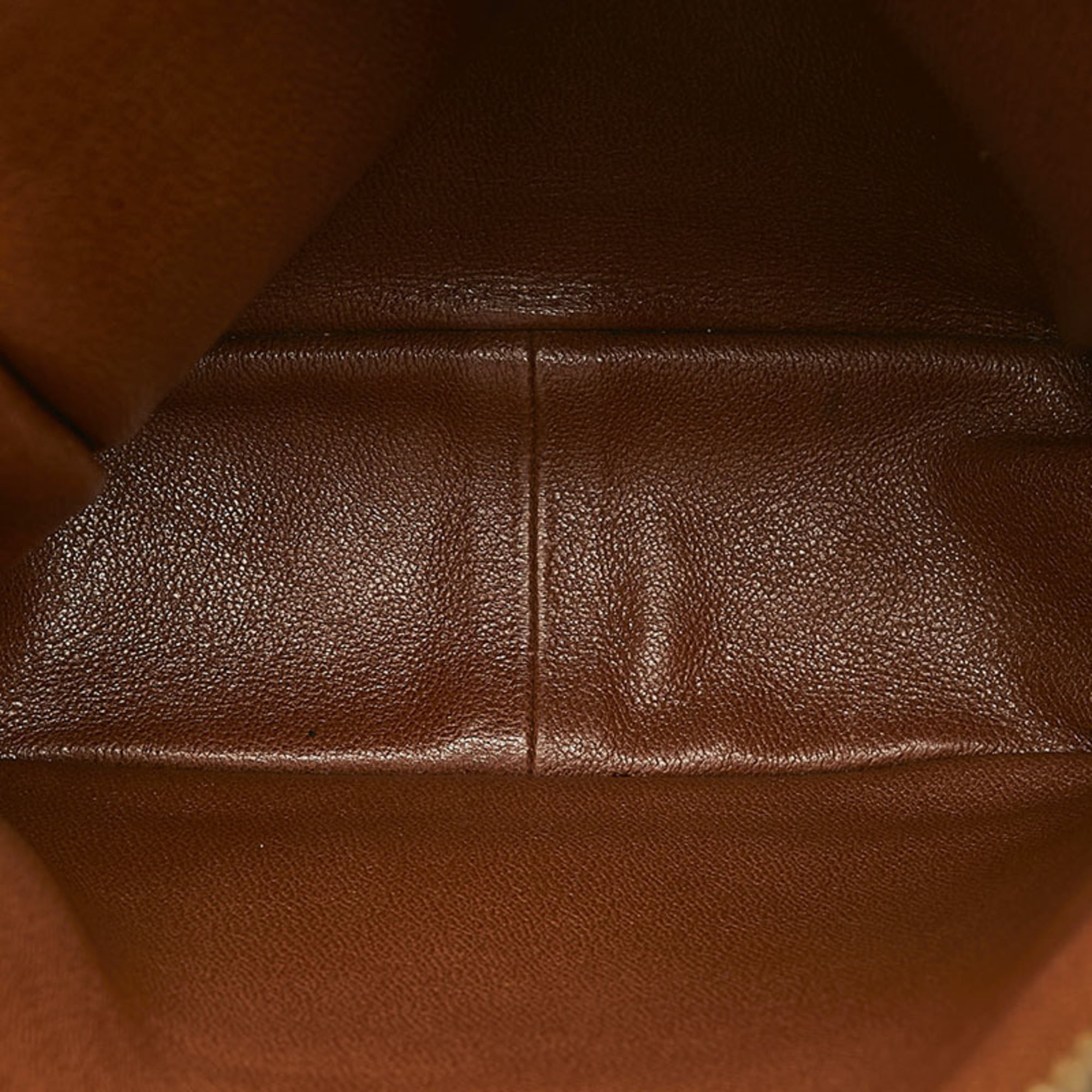 LOUIS VUITTON Petit Marceau Shoulder Bag Monogram Leather Brown M40264  64YA820